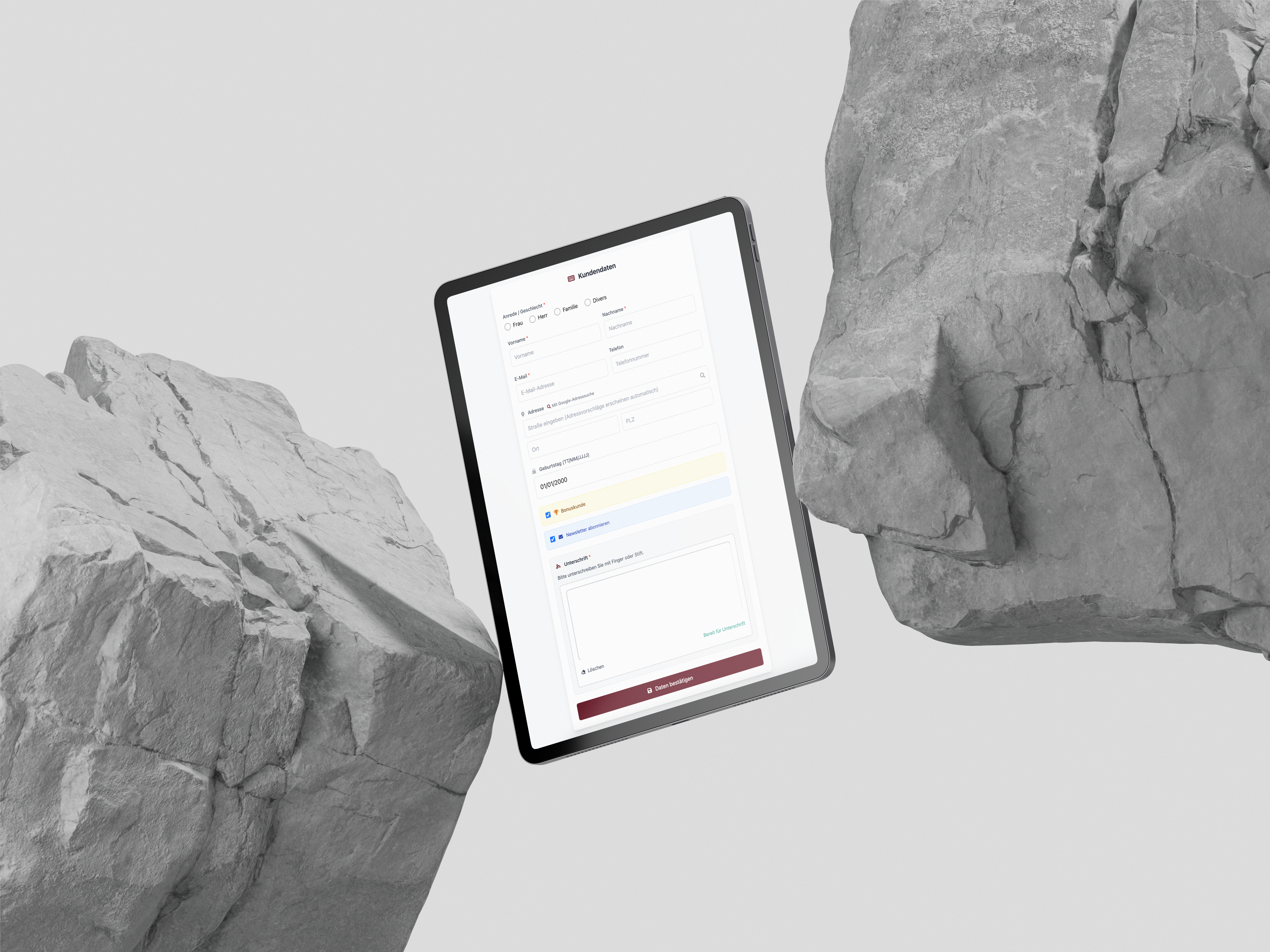 Schnelles Kundenonboarding